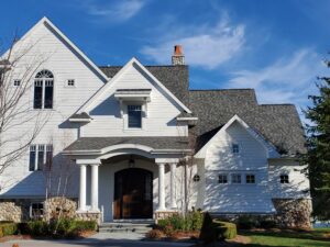 Asphalt shingle roofing example