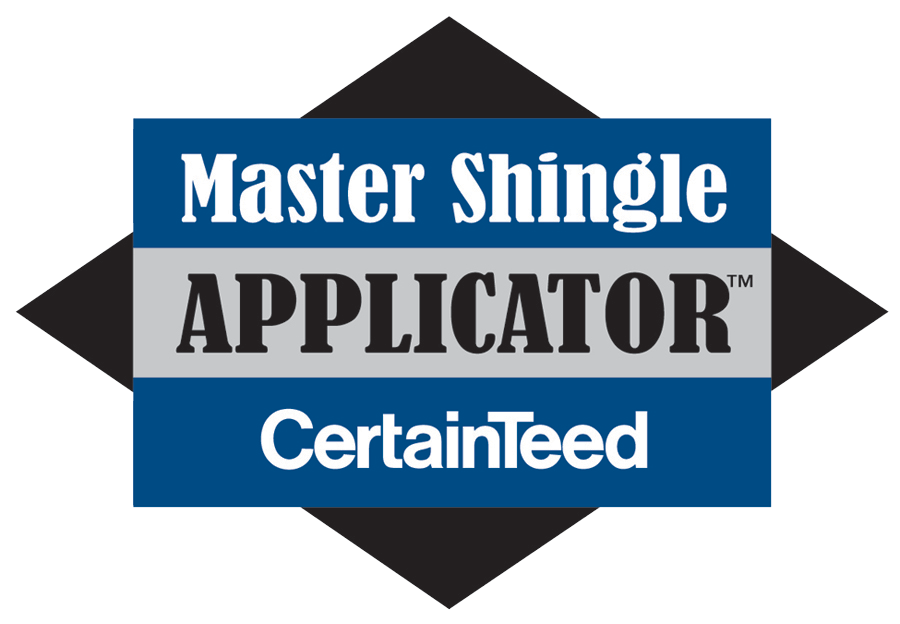 CertainTeed Master Shingle Applicator Badge for Norm's Roofing in Northern Michigan 